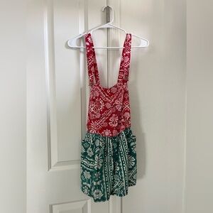 Free people Hawaiian style romper 🌺